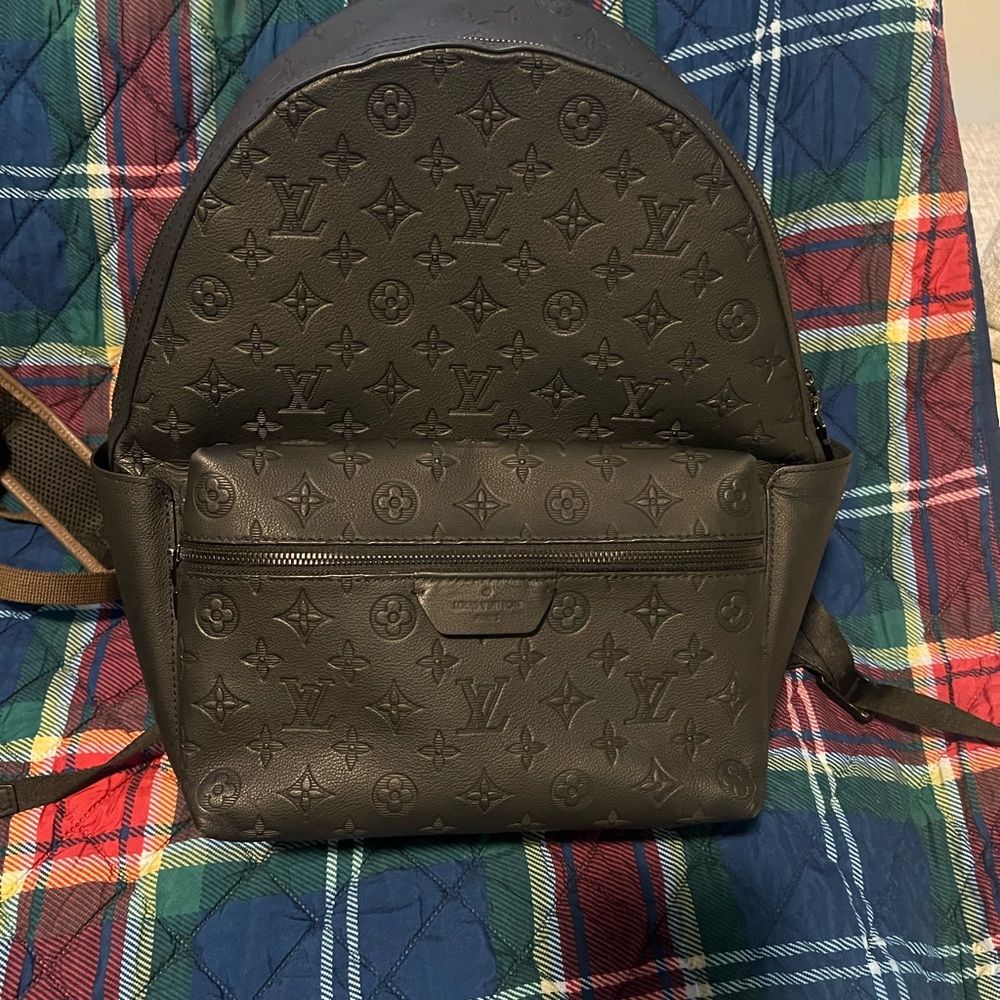 Louis Vuitton Black Monogram Men's Backpack